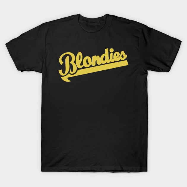 Blondies Detroit T-Shirt by Colonel JD McShiteBurger